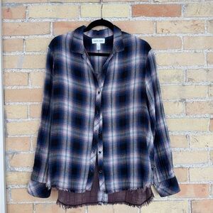 NWOT Bella Dahl Plaid Shirt